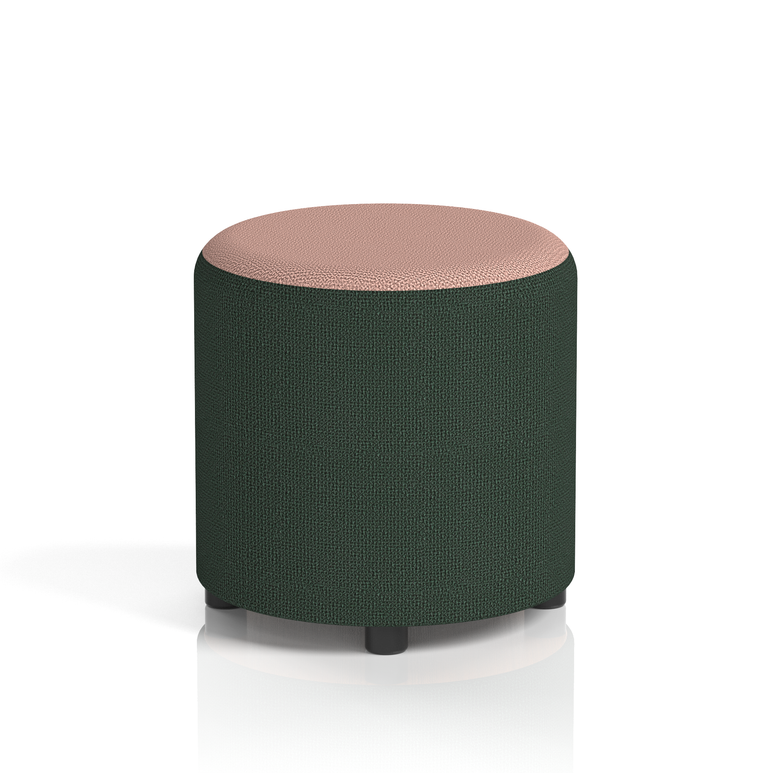 Harlestone Round Stool in Two Tone