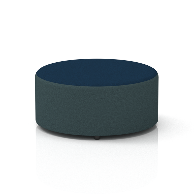 Harlestone Round Stool in Two Tone