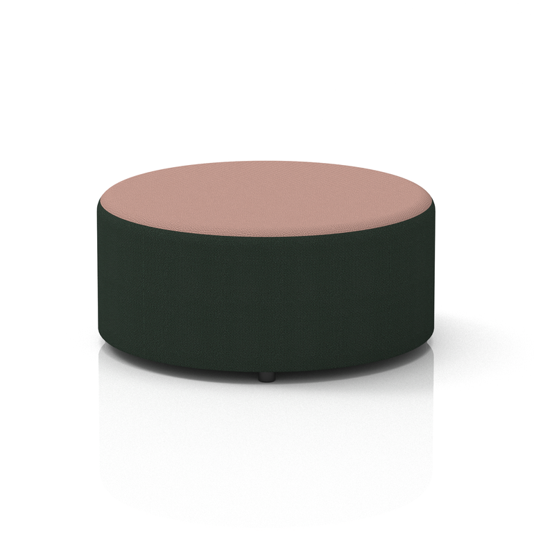 Harlestone Round Stool in Two Tone