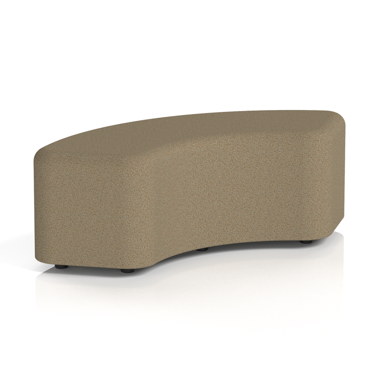Harlestone Curved Stool in Single Tone