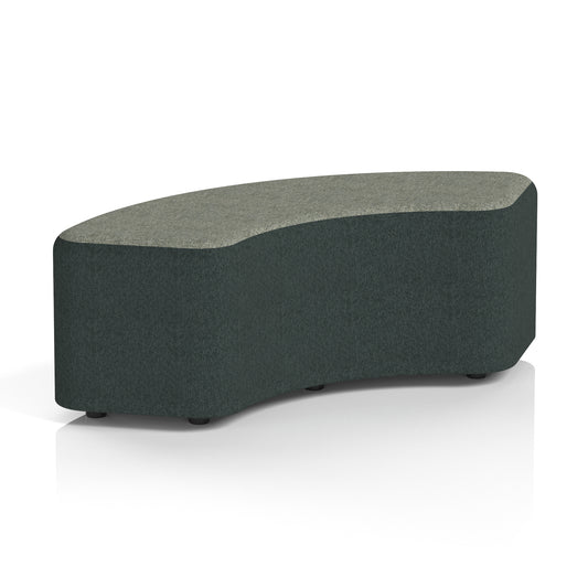 EE - Harlestone Curved Stool in Two Tone