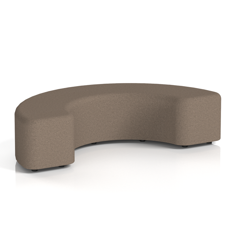 Harlestone Curved Stool in Single Tone