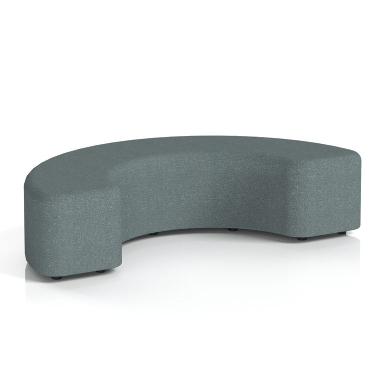 Harlestone Curved Stool in Single Tone