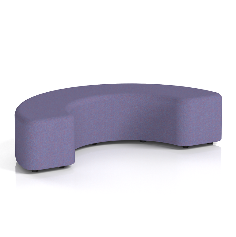 Harlestone Curved Stool in Single Tone