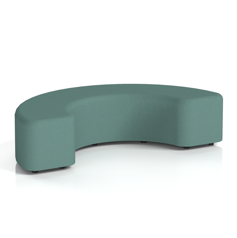 Harlestone Curved Stool in Single Tone