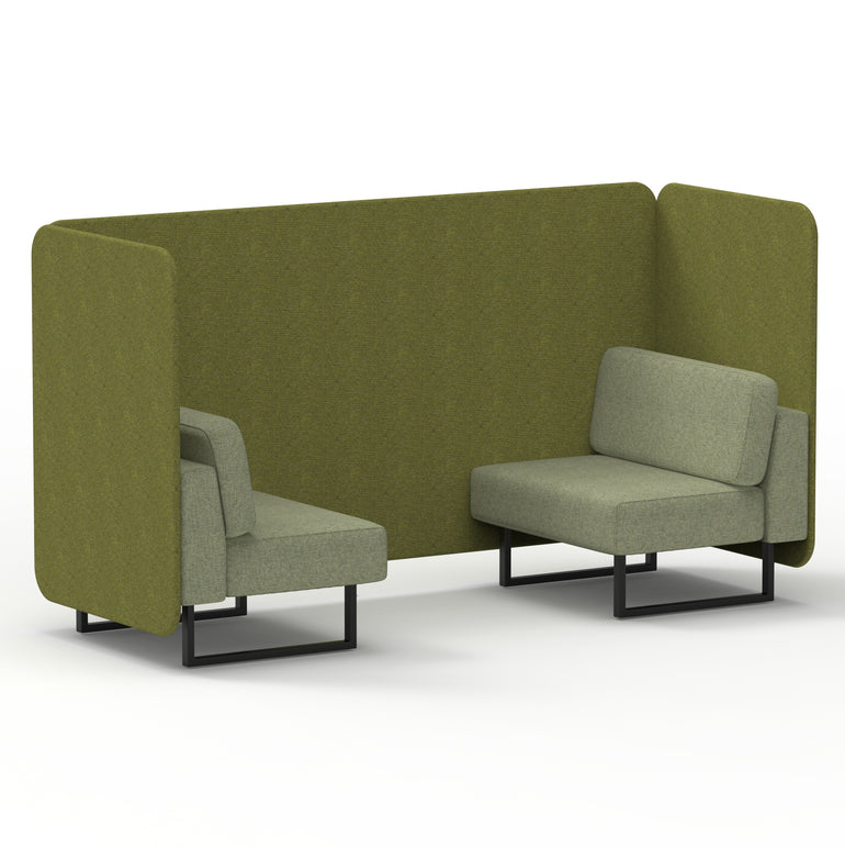 Brixworth Bench Booth in Two Tone