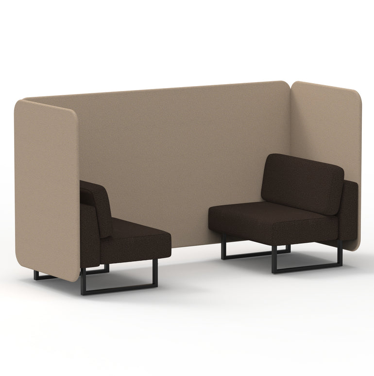 Brixworth Bench Booth in Two Tone