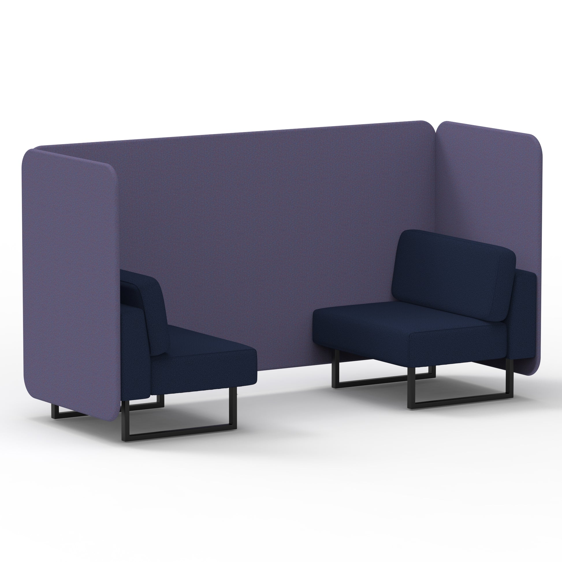 Brixworth Bench Booth in Two Tone