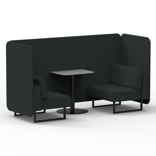 EE - Brixworth Bench Booth With Grey Table In Single Tone