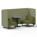  Rivet - Burnish Panels And Olive Sofa