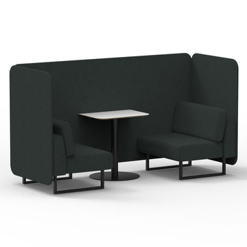 Rivet - Charcoal Panels And Sofa
