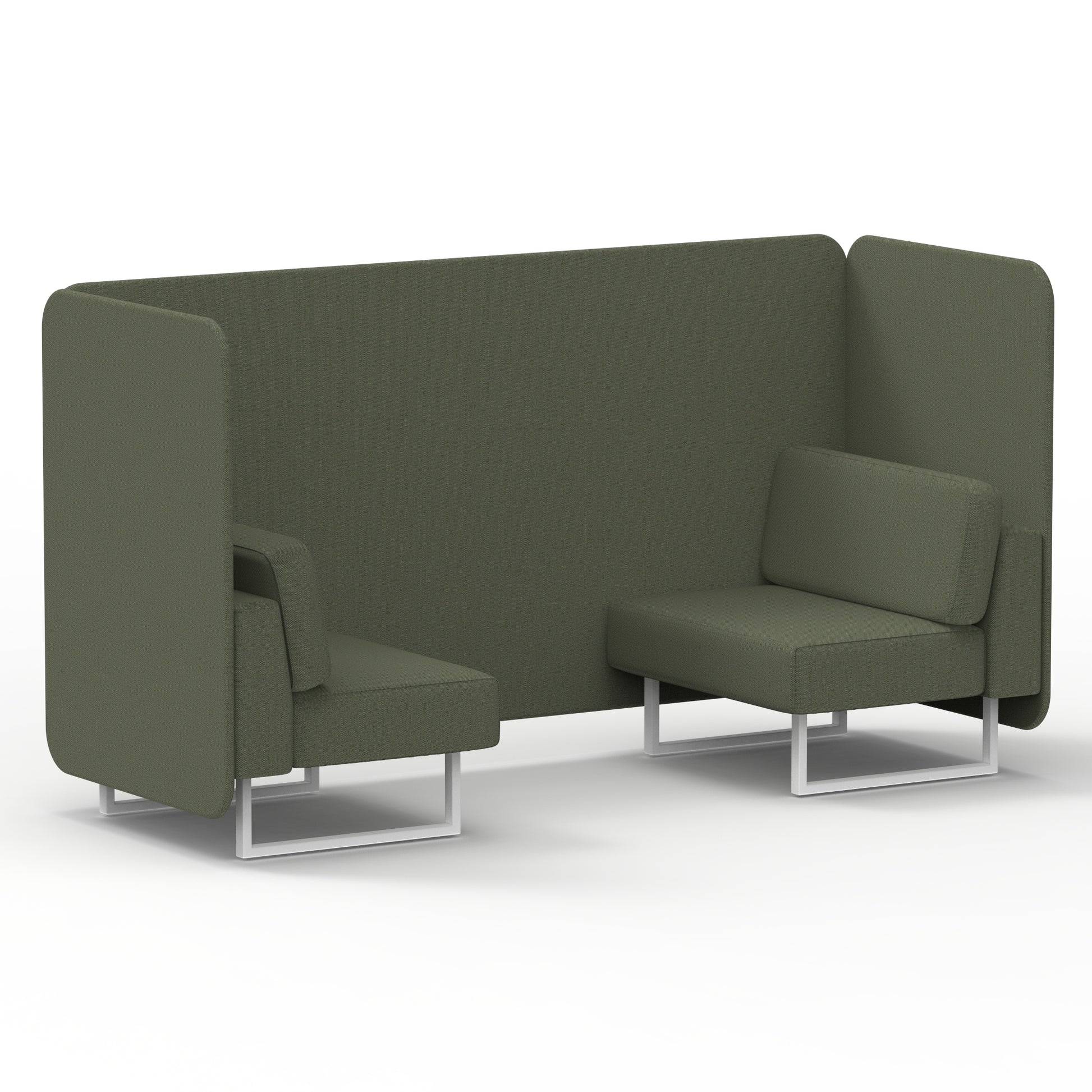 Brixworth Bench Booth in Single Tone