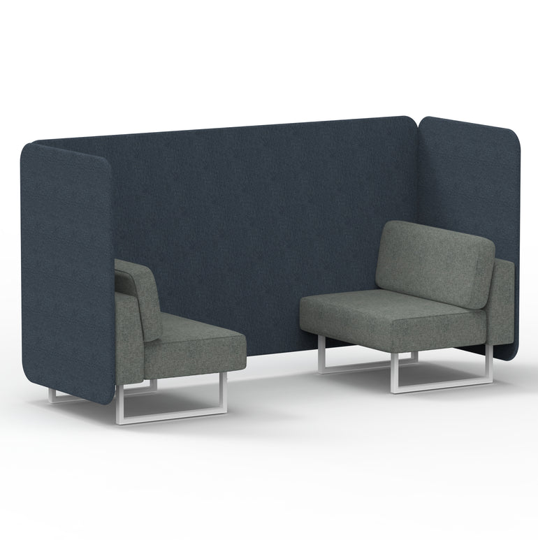 Brixworth Bench Booth in Two Tone