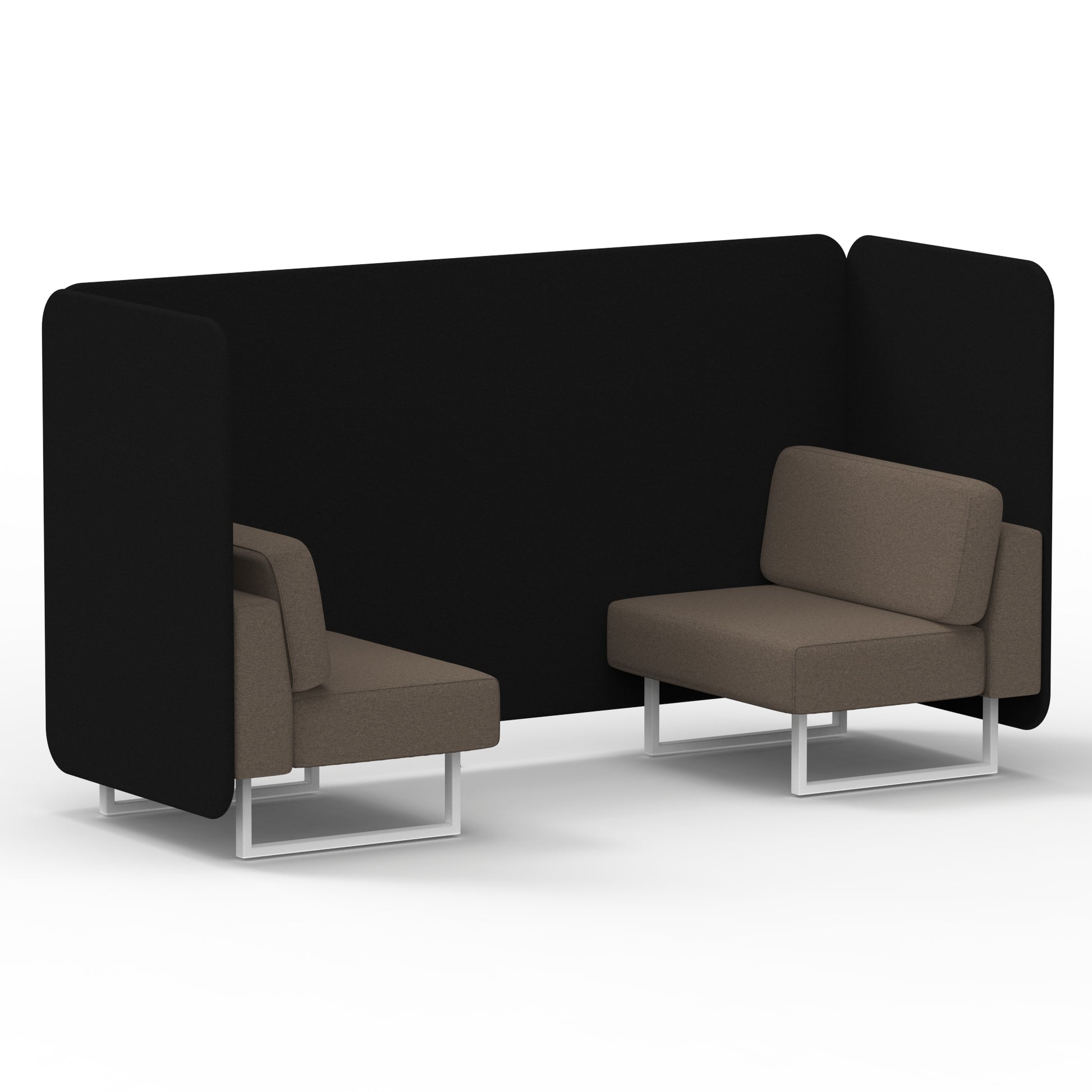 Brixworth Bench Booth in Two Tone