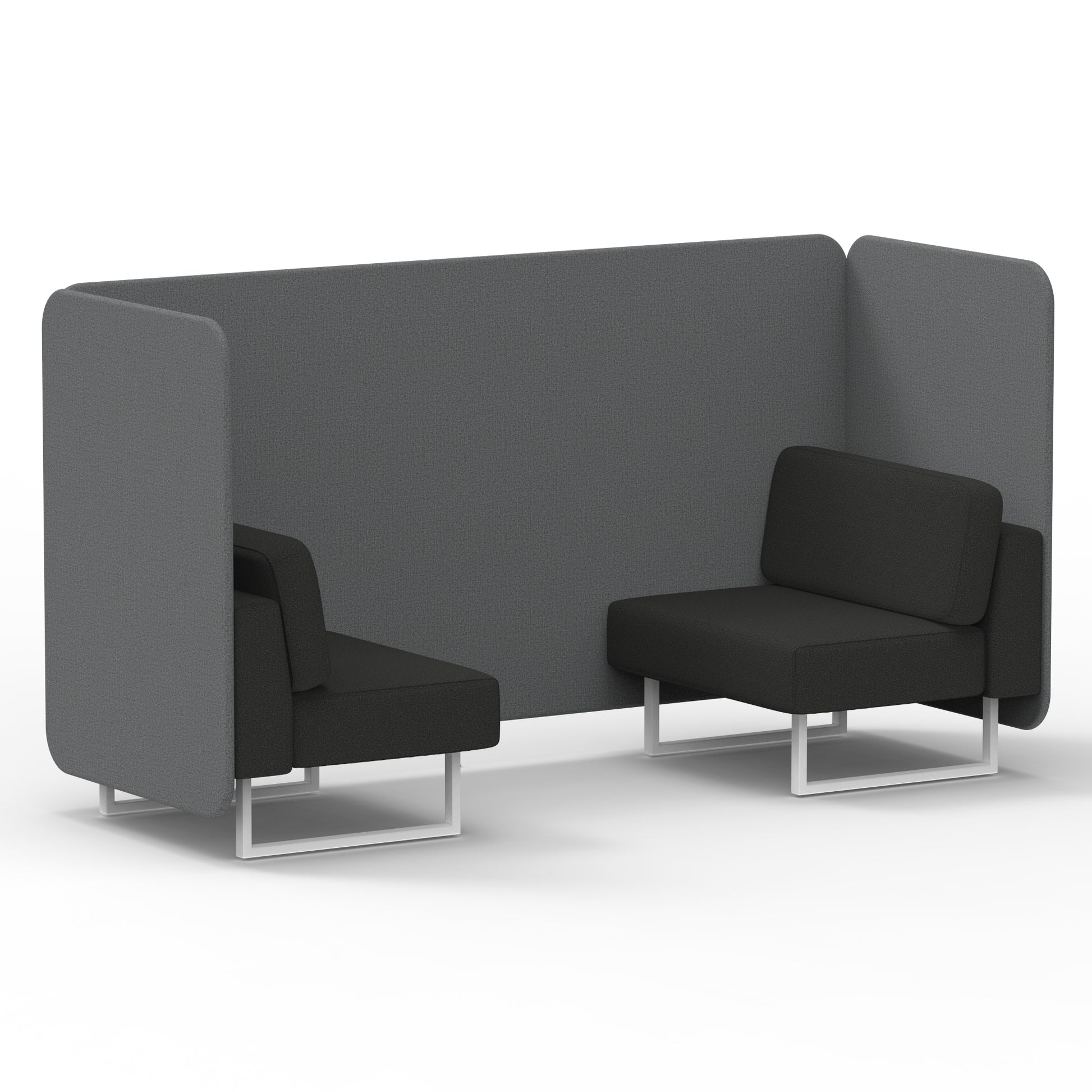 Brixworth Bench Booth in Two Tone