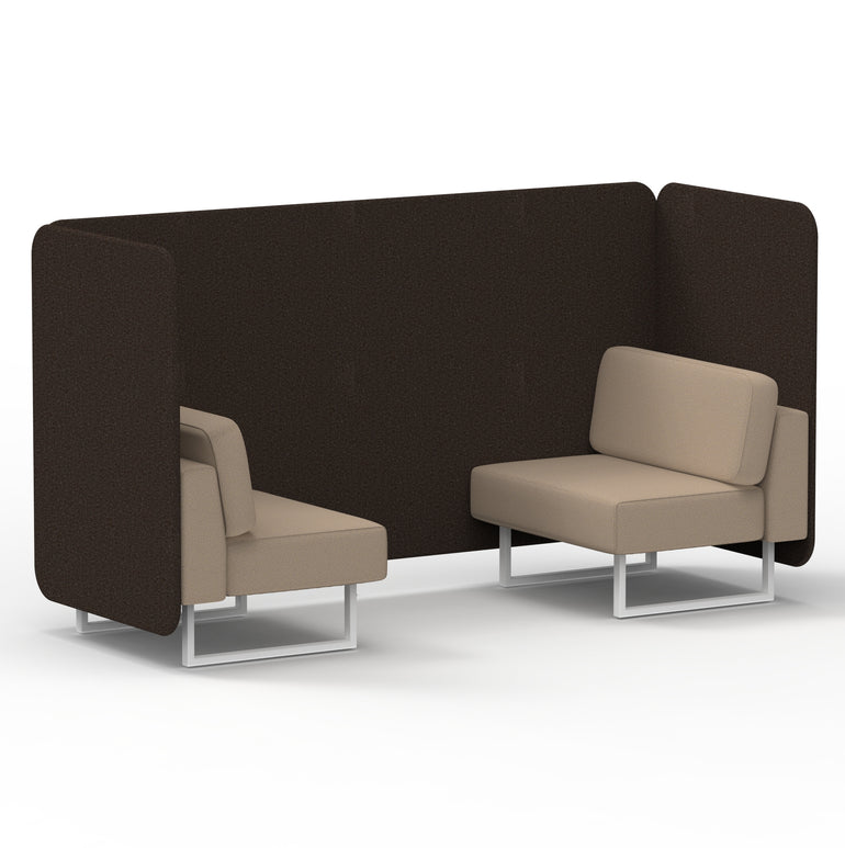 Brixworth Bench Booth in Two Tone