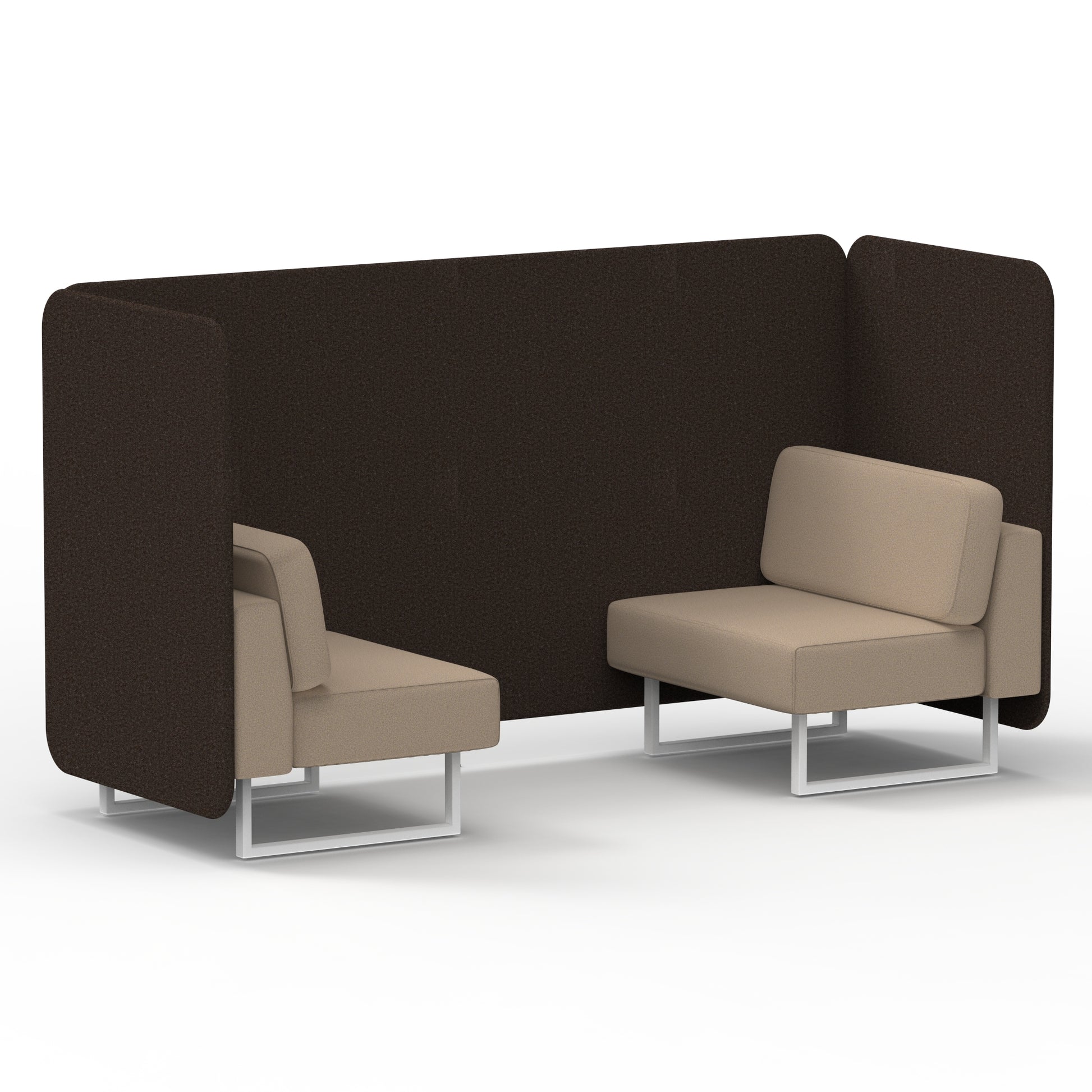 Brixworth Bench Booth in Two Tone