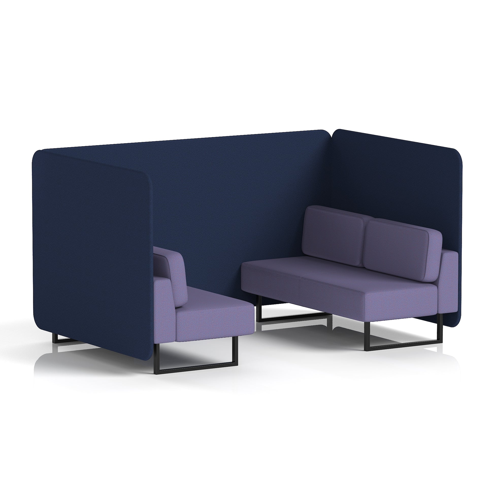 Brixworth Bench Booth in Two Tone