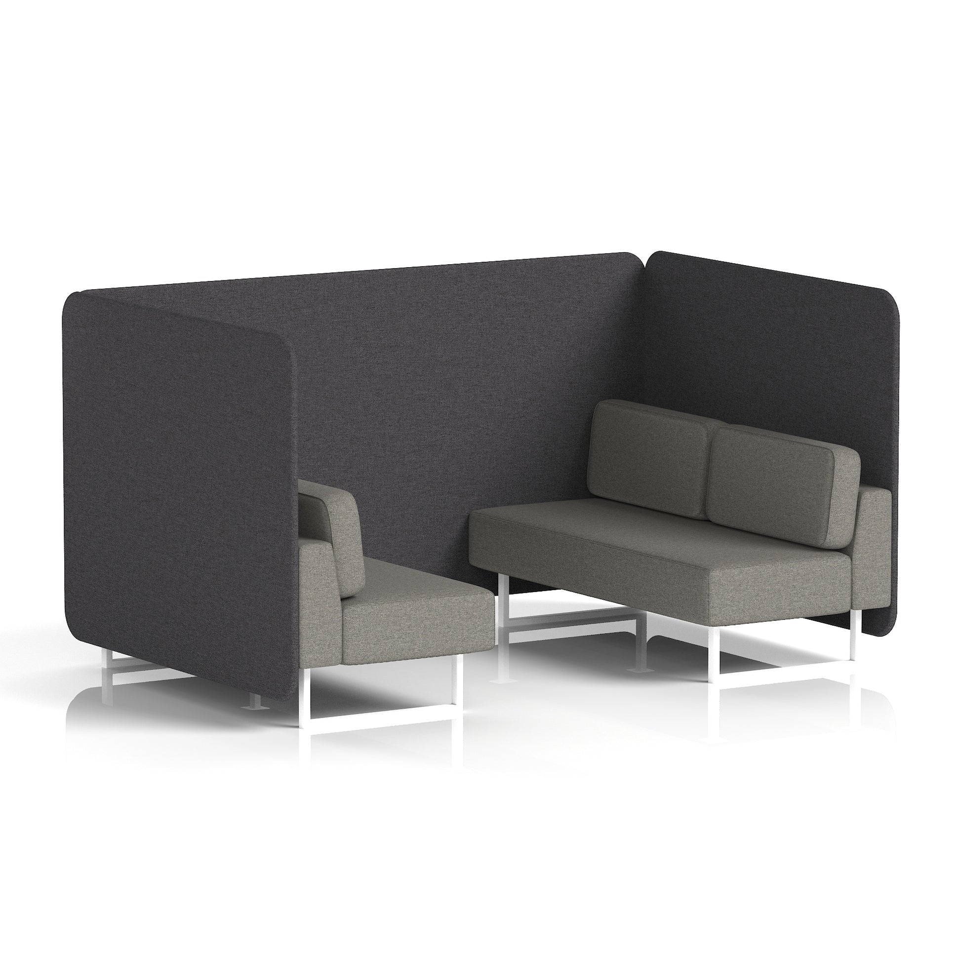 Brixworth Bench Booth in Two Tone