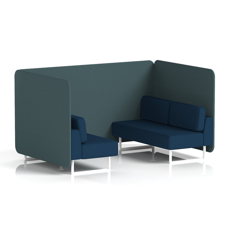 Brixworth Bench Booth in Two Tone