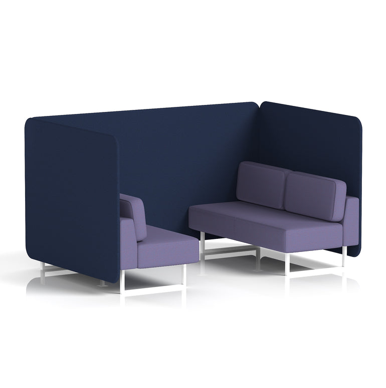 Brixworth Bench Booth in Two Tone