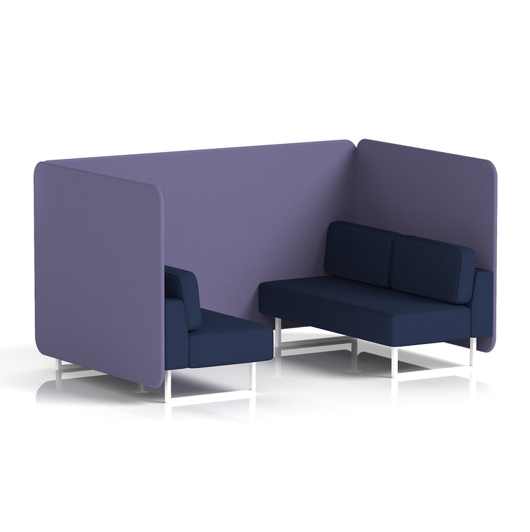 Brixworth Bench Booth in Two Tone