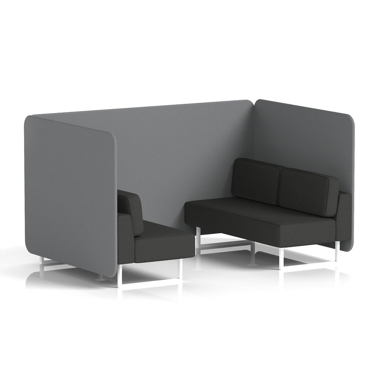 Brixworth Bench Booth in Two Tone