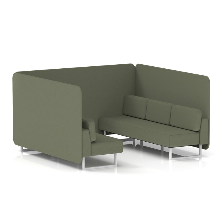 Brixworth Bench Booth in Single Tone