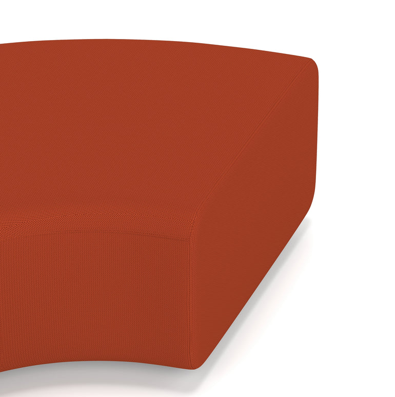 Mawsley Modular Seating 90 Degree Backless Curved Unit