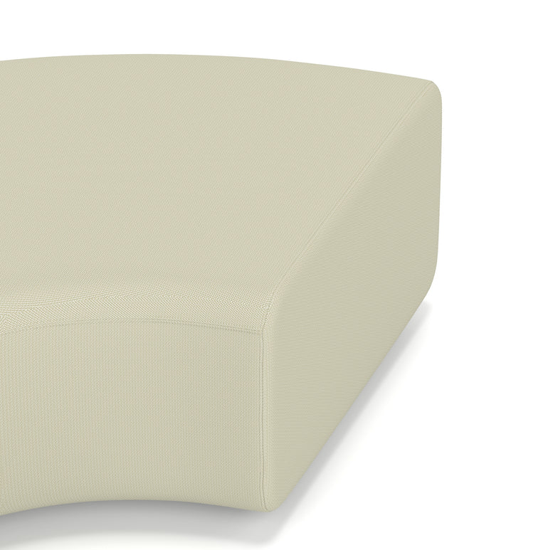 Mawsley Modular Seating 90 Degree Backless Curved Unit
