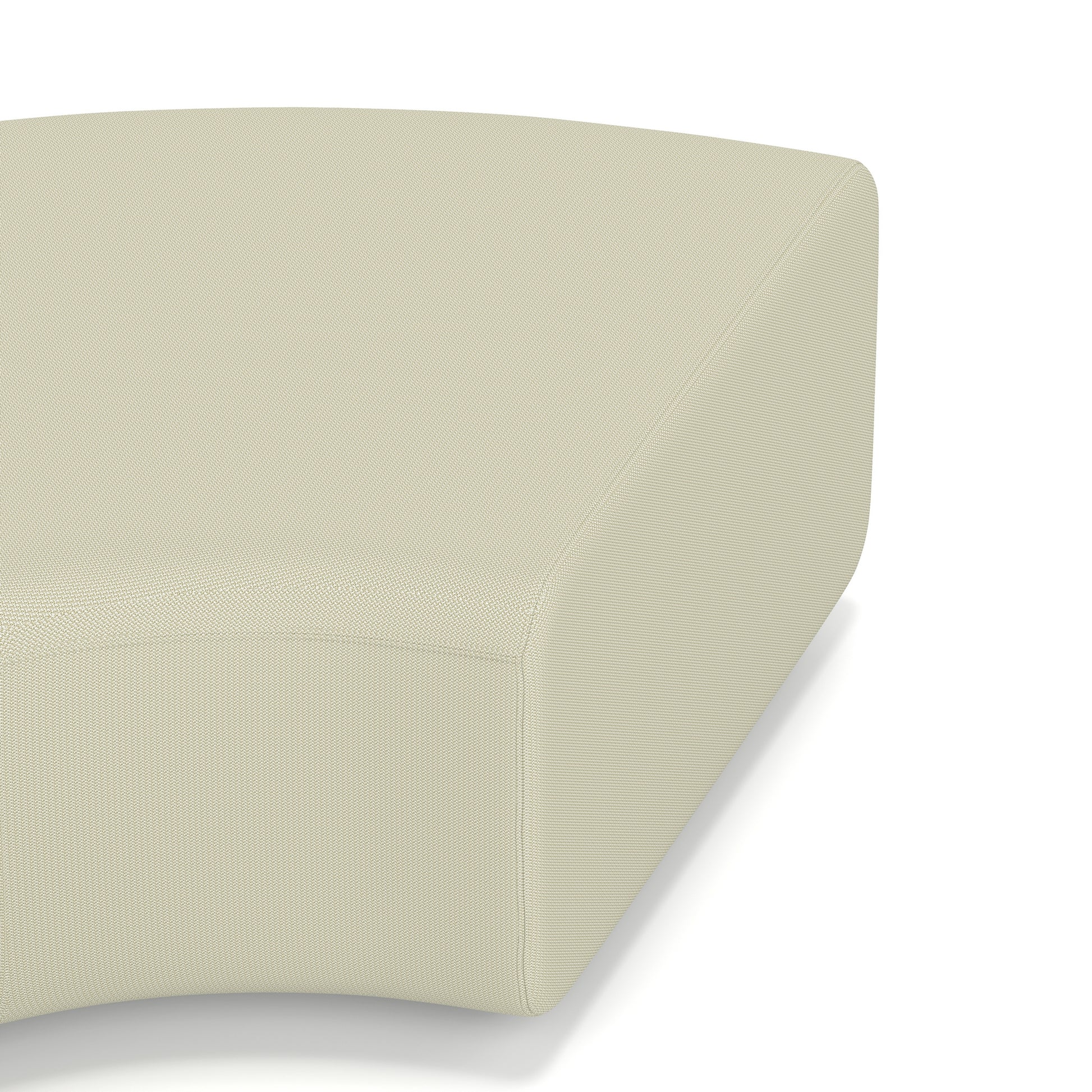 Mawsley Modular Seating 90 Degree Backless Curved Unit