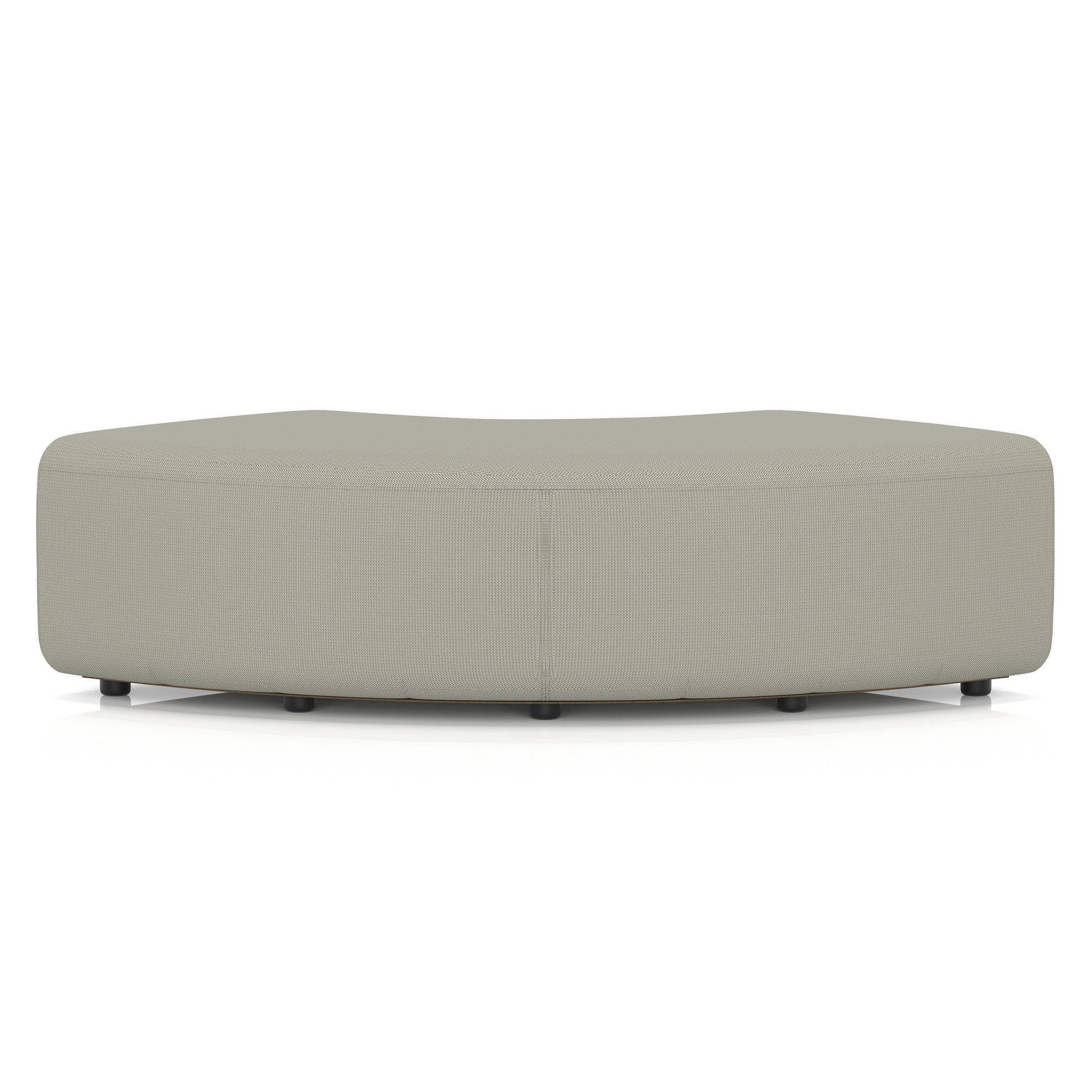 Mawsley Modular Seating 90 Degree Backless Curved Unit