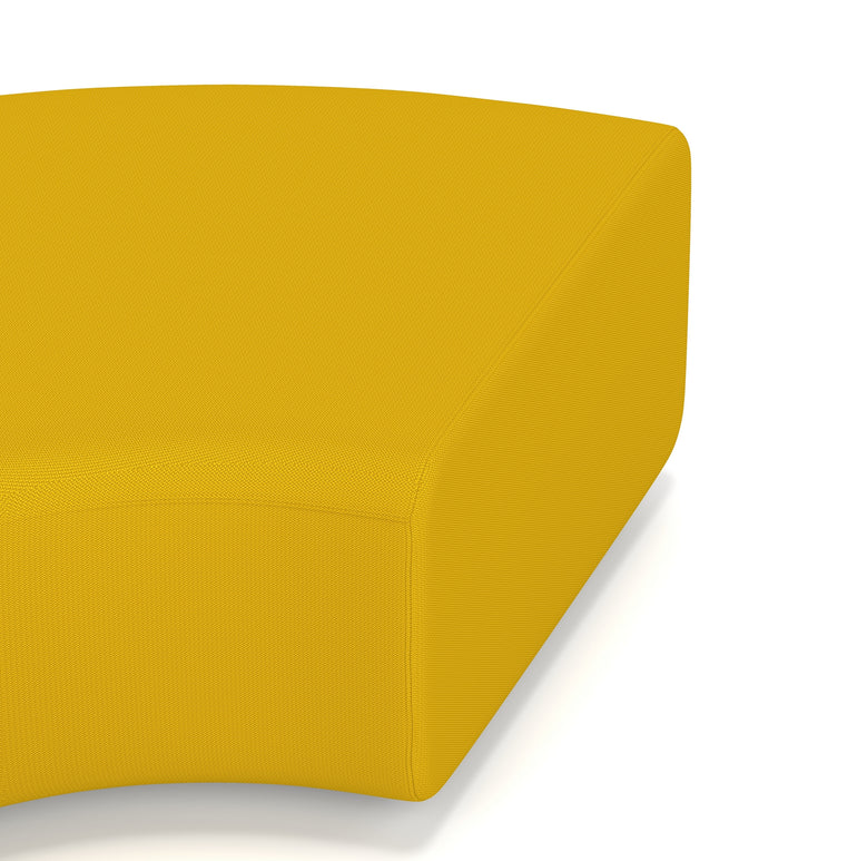 Mawsley Modular Seating 90 Degree Backless Curved Unit