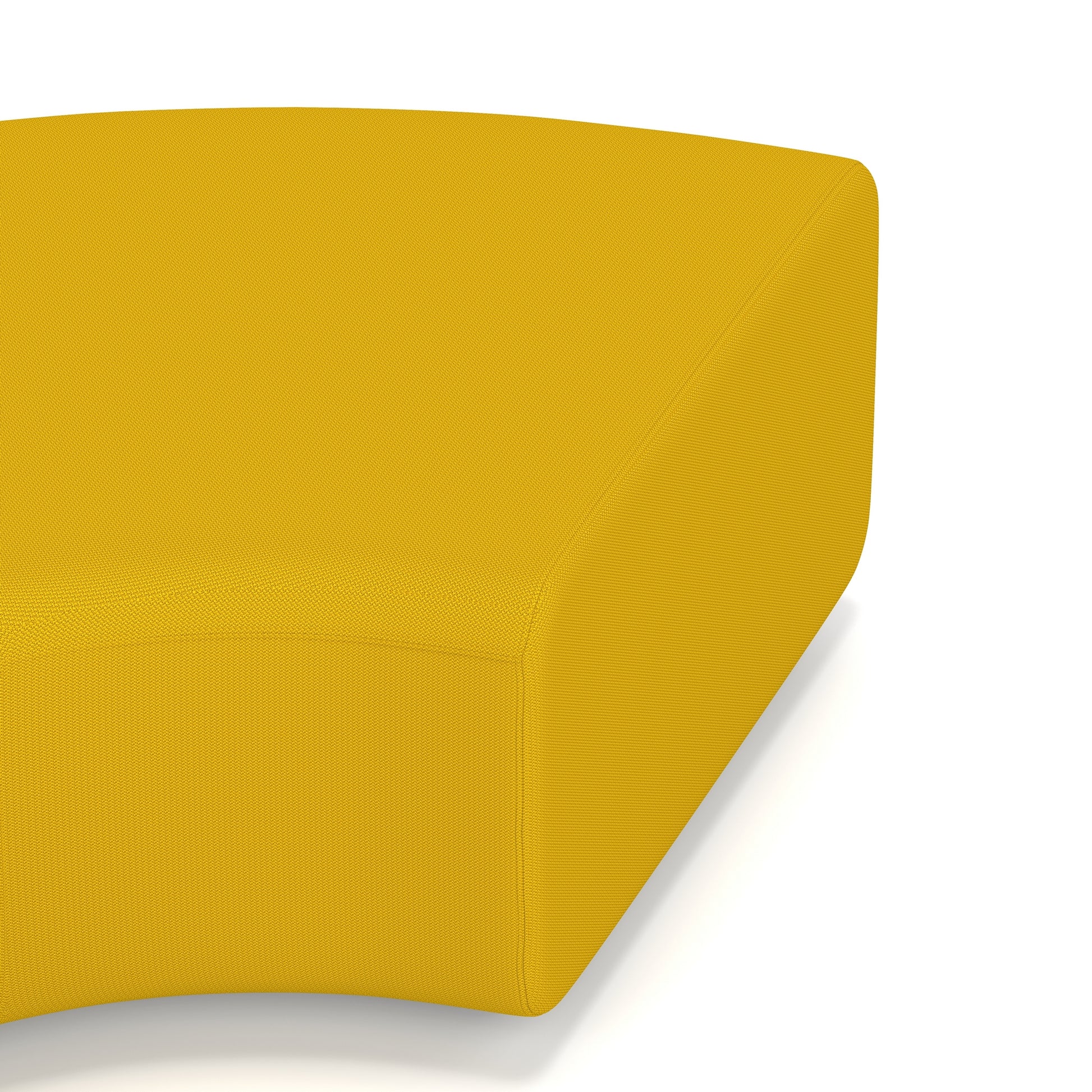 Mawsley Modular Seating 90 Degree Backless Curved Unit
