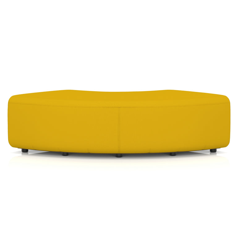 Mawsley Modular Seating 90 Degree Backless Curved Unit