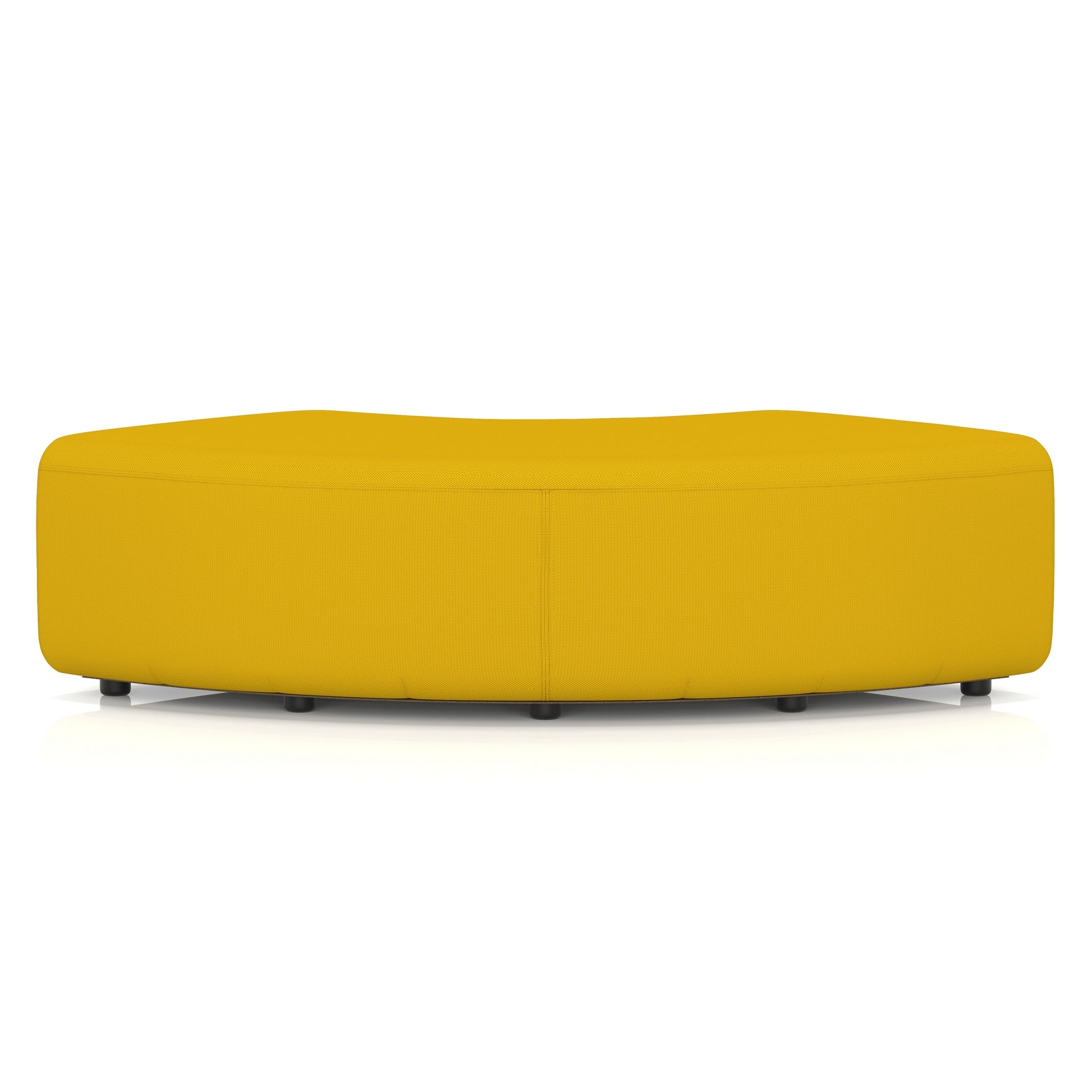 Mawsley Modular Seating 90 Degree Backless Curved Unit