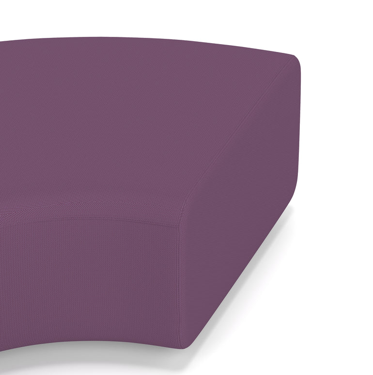 Mawsley Modular Seating 90 Degree Backless Curved Unit