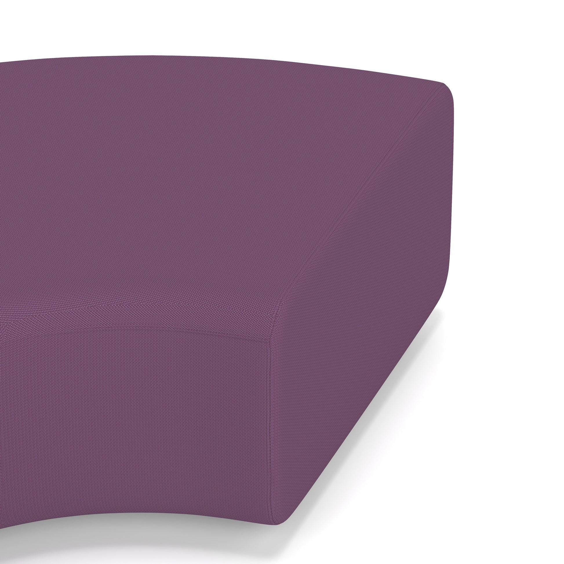 Mawsley Modular Seating 90 Degree Backless Curved Unit