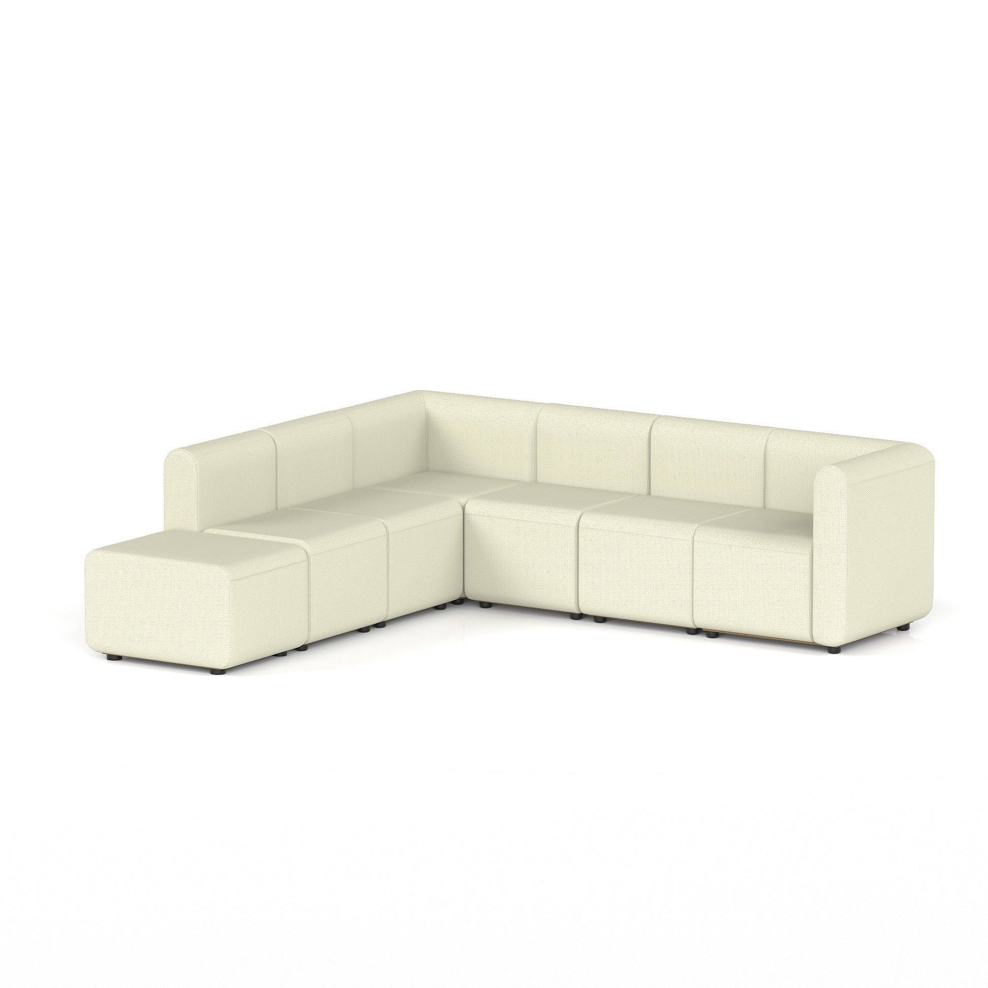 Mawsley Modular Seating Set - L-Shaped Corner Sofa