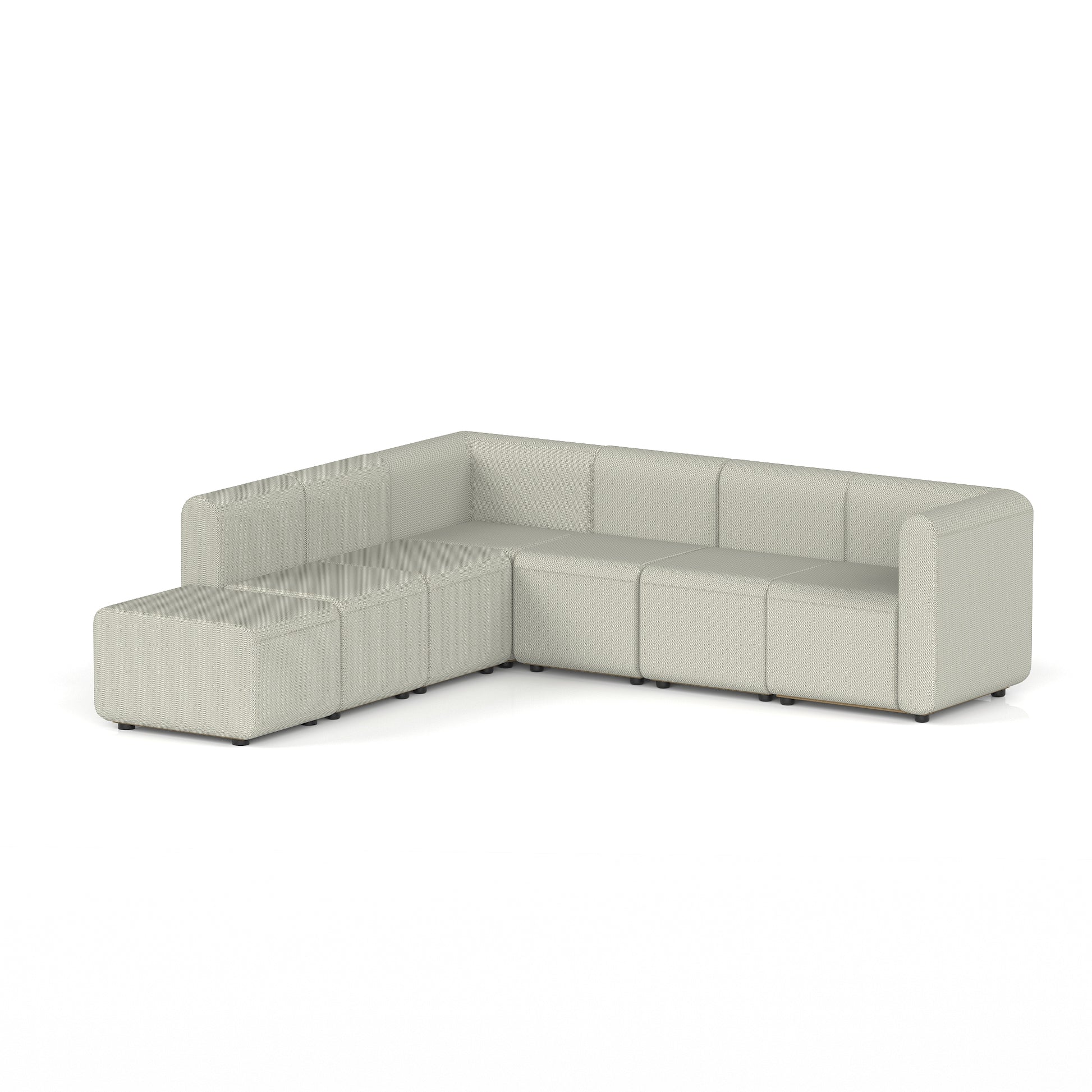 Mawsley Modular Seating Set - L-Shaped Corner Sofa