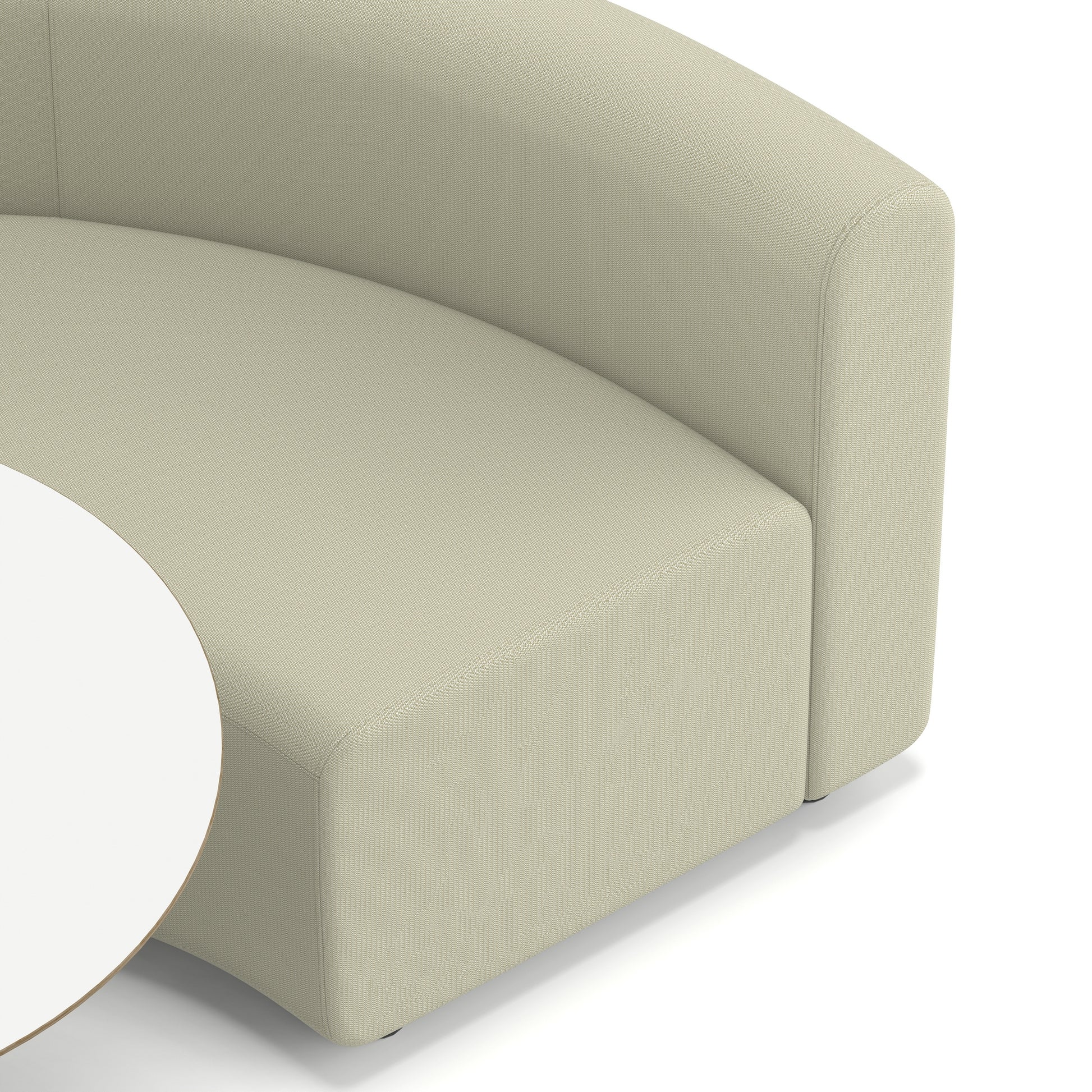Mawsley Modular Seating Set - Circular Booth