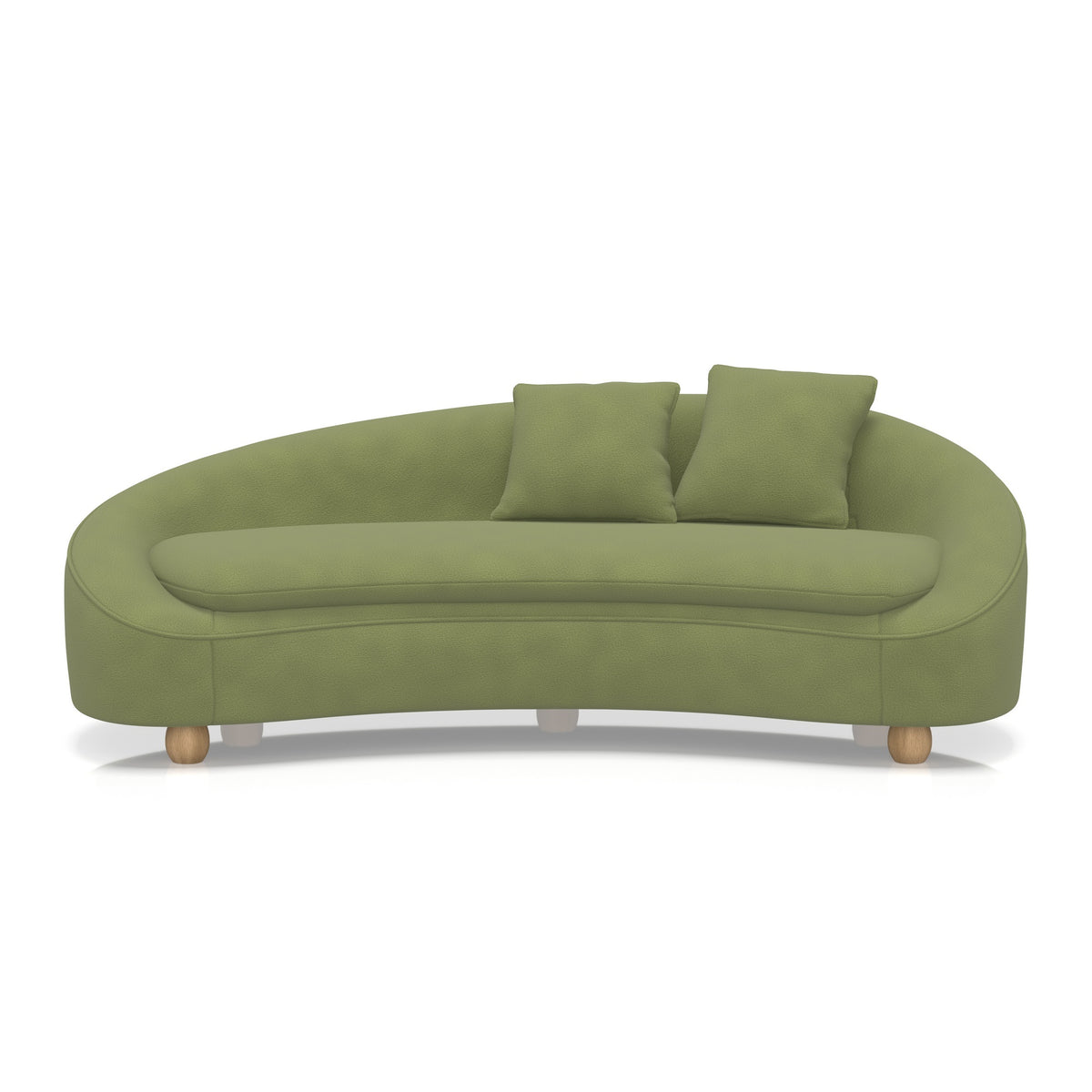 Mimi 3 Seater Curved Sofa