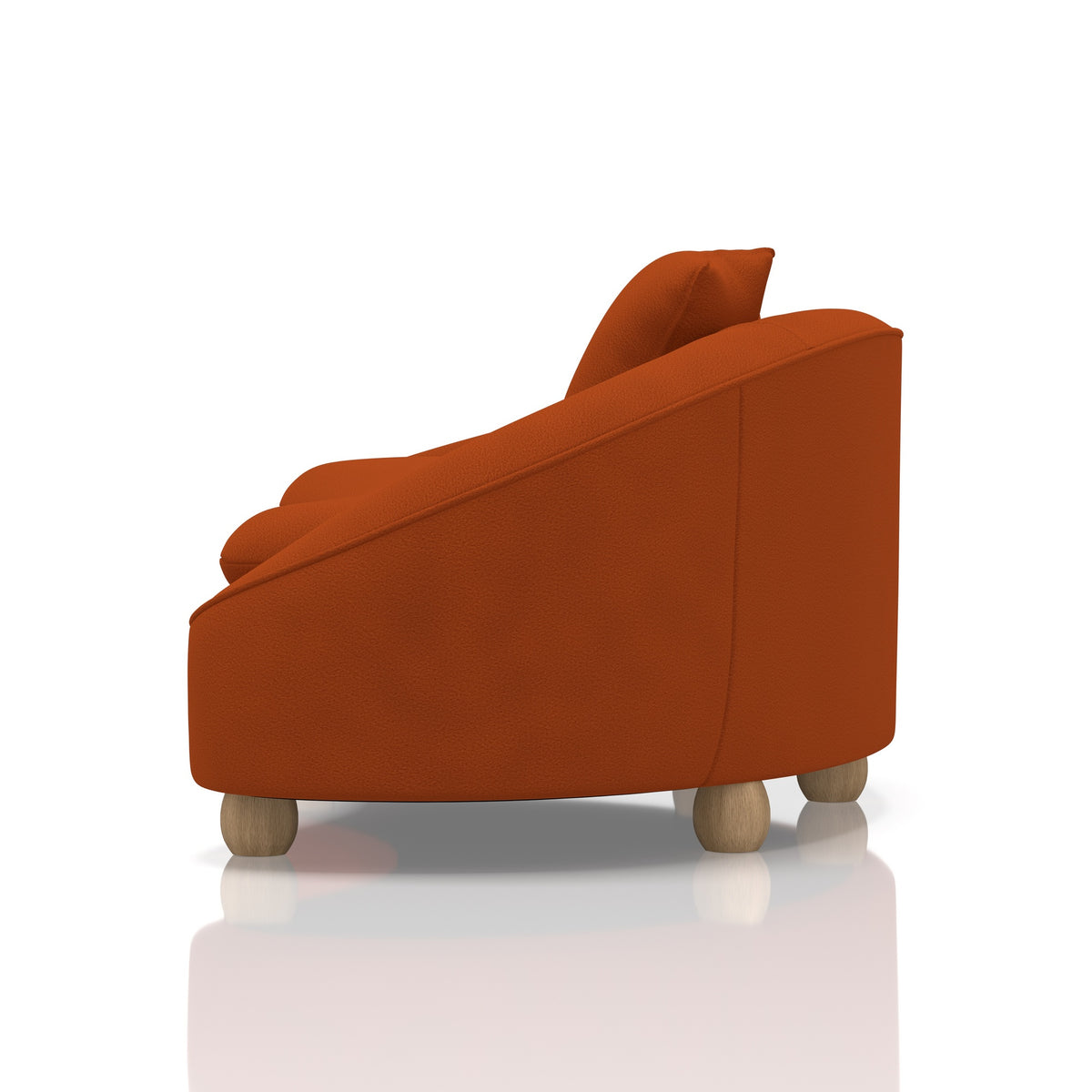Mimi 3 Seater Curved Sofa
