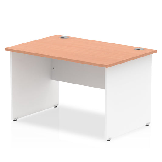 OE - Impulse 1200mm Straight Desk Panel End Leg Two Tone