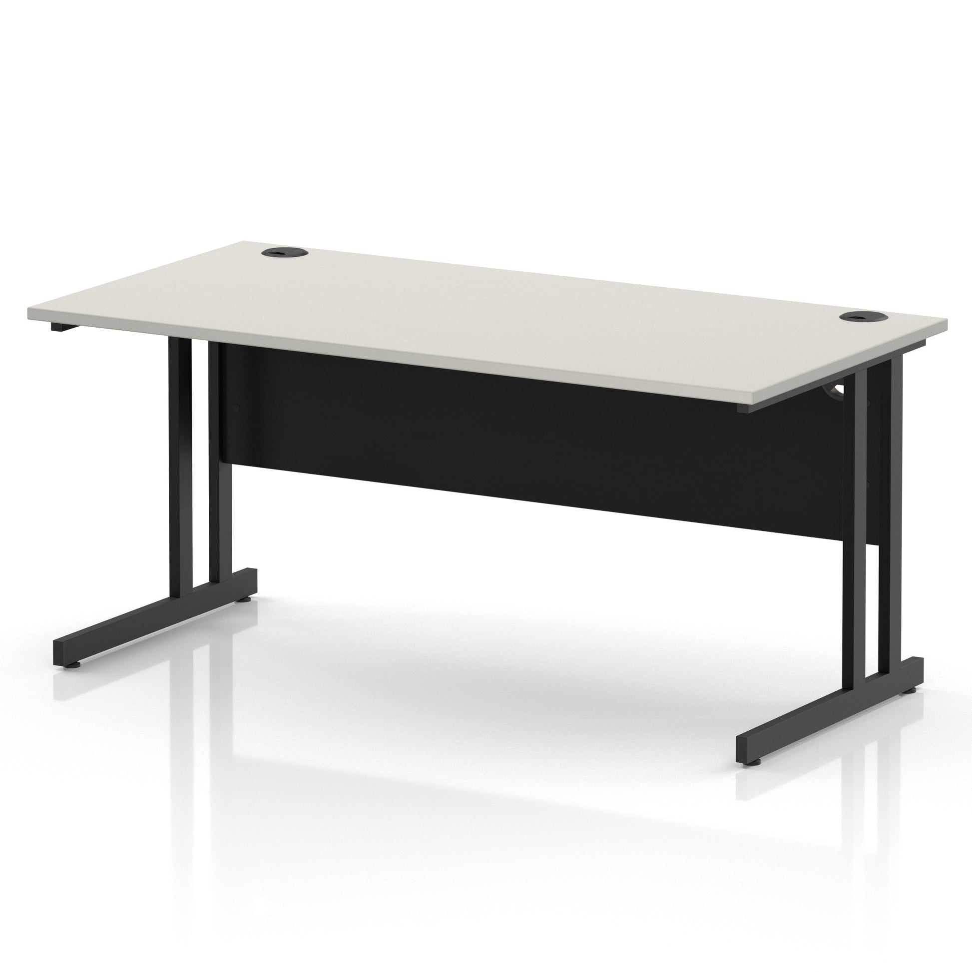 Impulse 1600mm Straight Desk Cantilever Leg