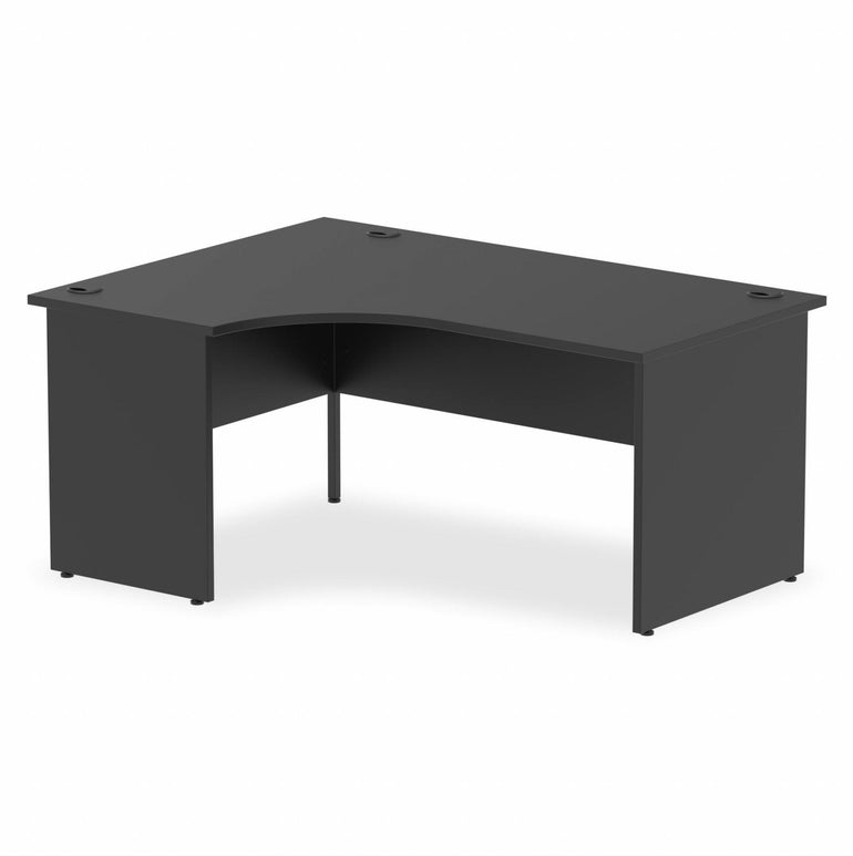 Impulse 1600mm Left Crescent Desk Panel End Leg