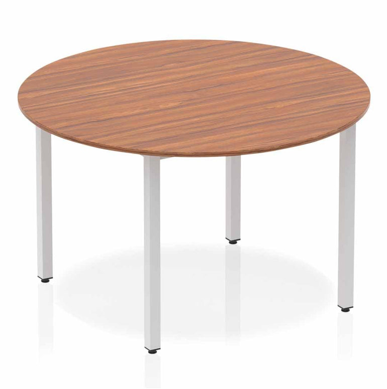 Impulse Round Table With Box Frame Leg