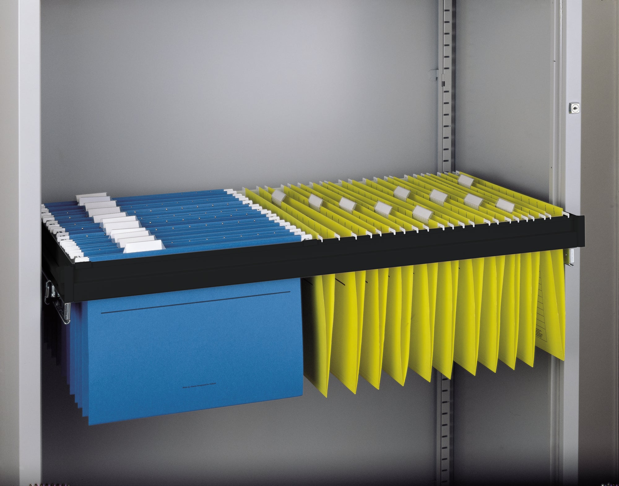 Qube by Bisley Roll Out Suspended Filing Frame – Dynamic Office Solutions