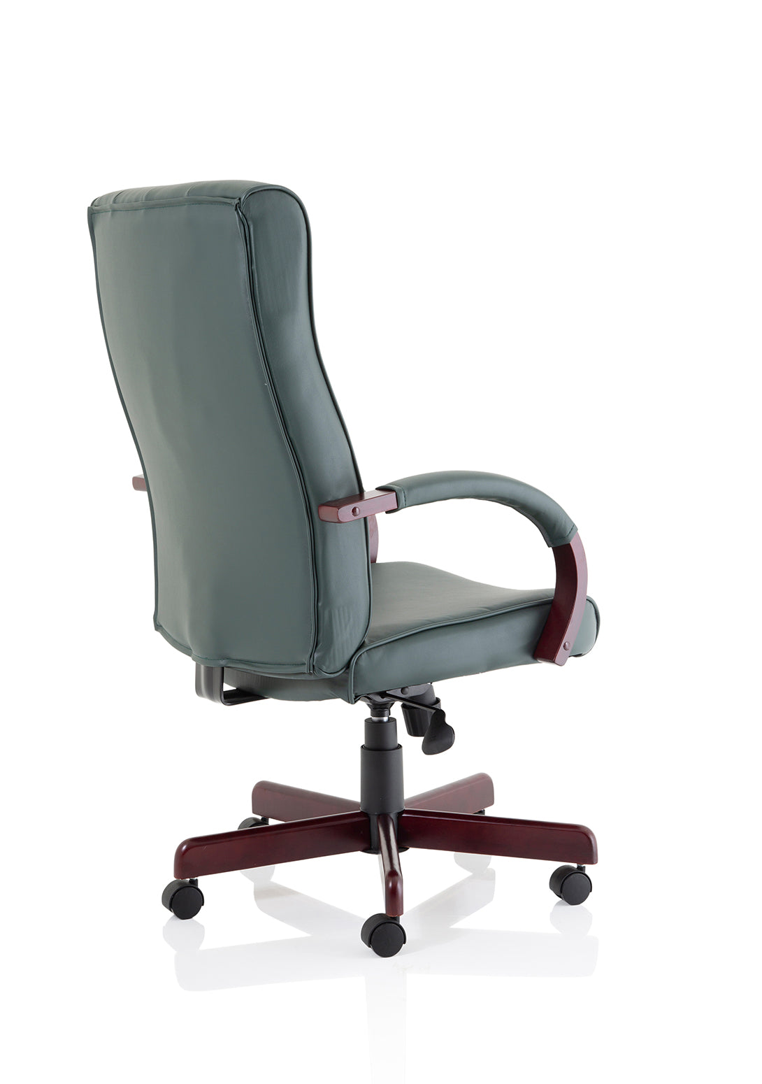 Grey chesterfield 2024 office chair