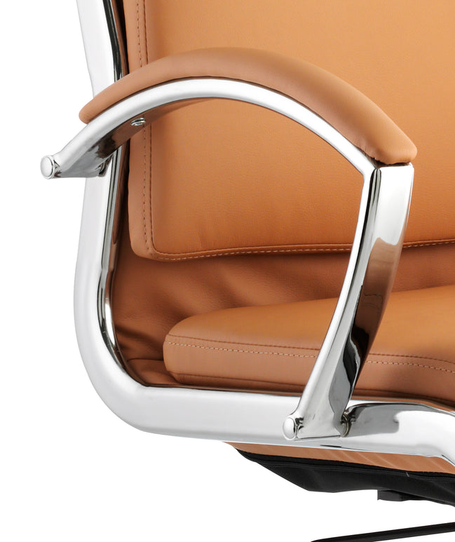 Classic Medium Back Cantilever Visitor Chair with Arms